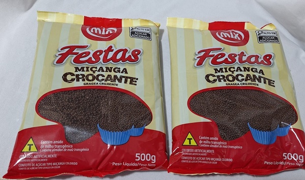 CONFEITO MI�ANGA BRIGADEIRO 500GR